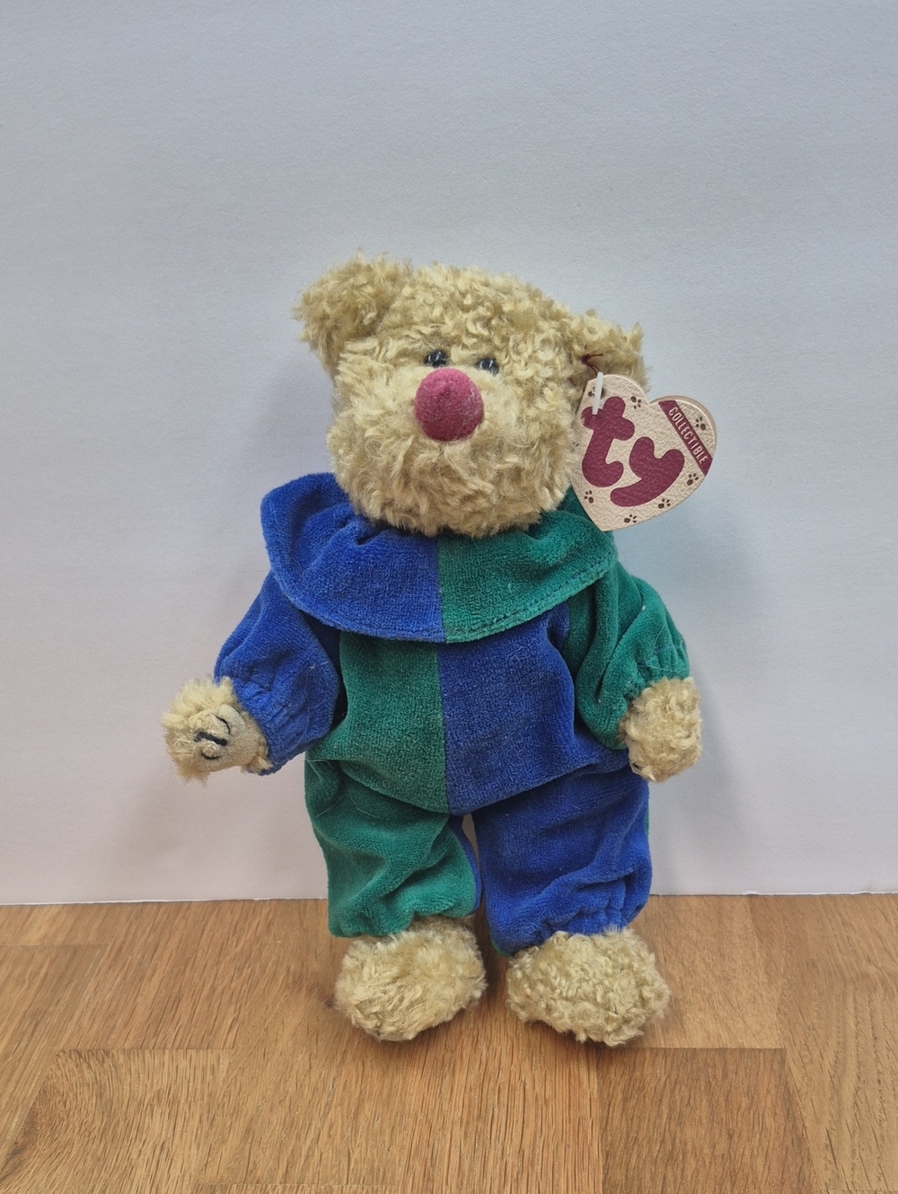 Ty Attic Treasures (1993) Picadilly tbe Clown Bear